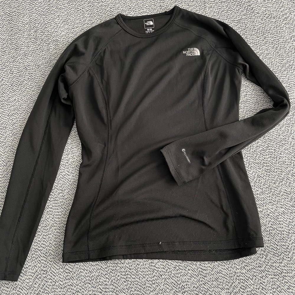 Sz M, North Face Base Layer, Black